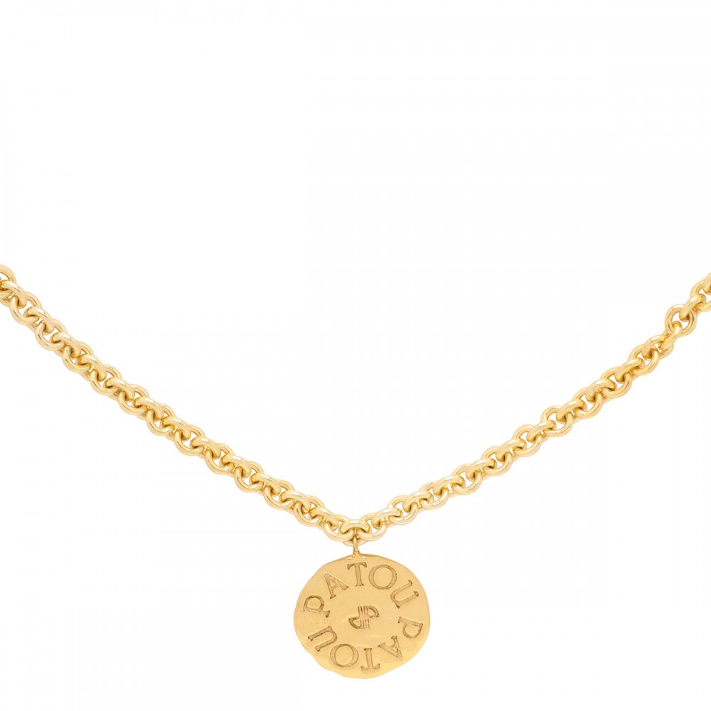 Coin pendant necklace