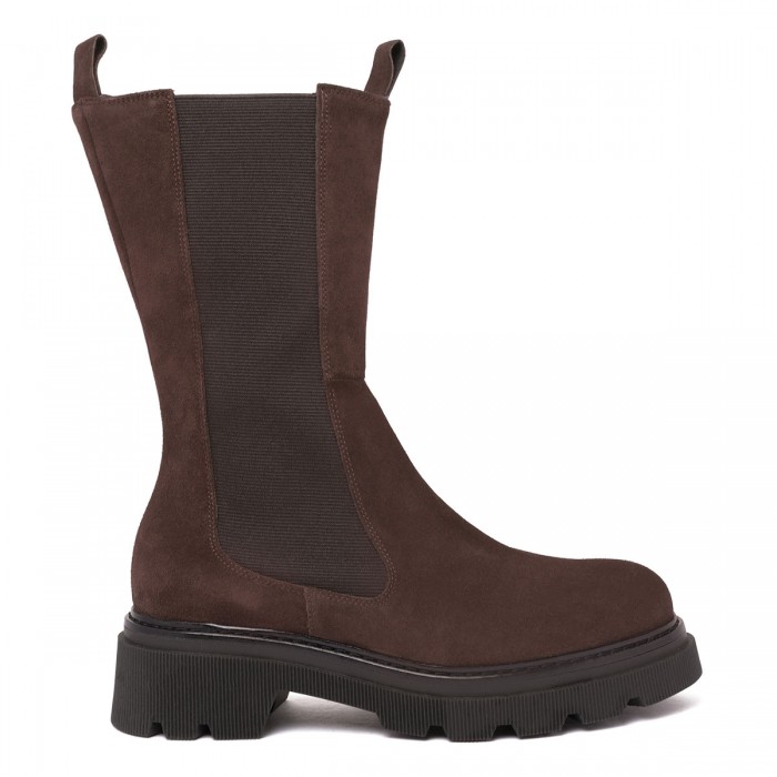 Suede Beatle booties