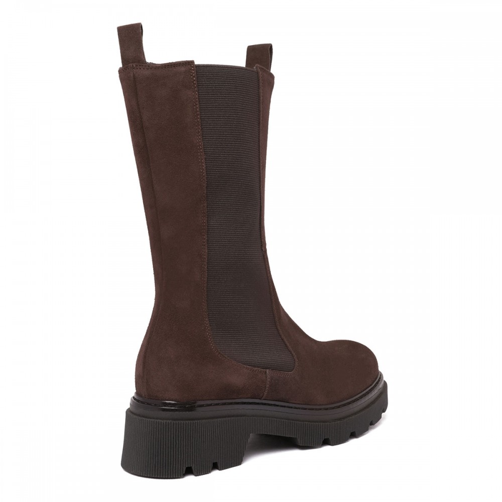 Suede Beatle booties