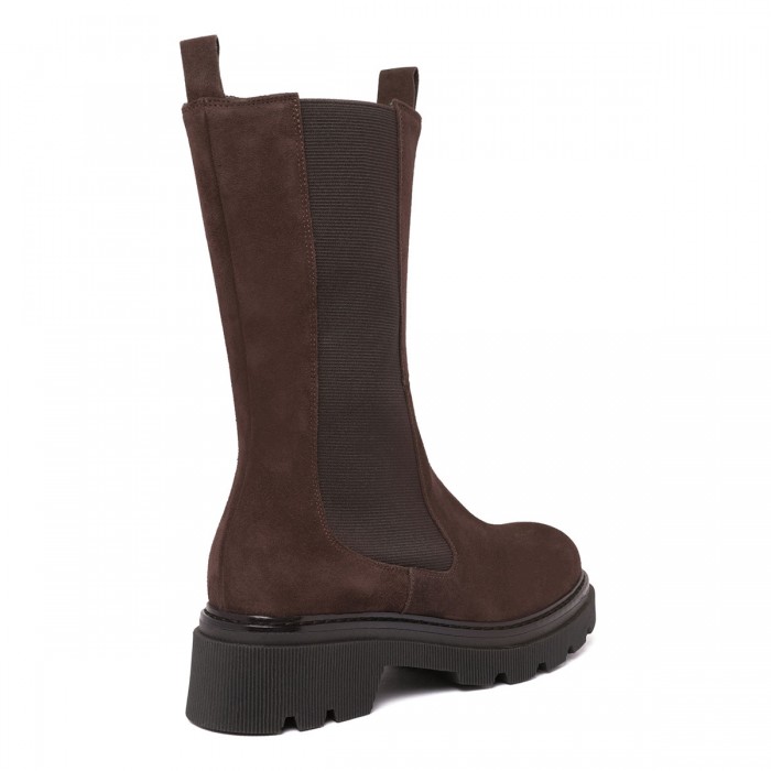 Suede Beatle booties