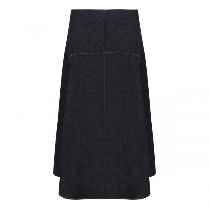 The Triangle de-Nîmes denim skirt