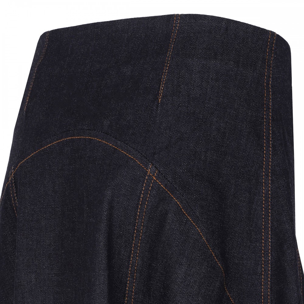 The Triangle de-Nîmes denim skirt