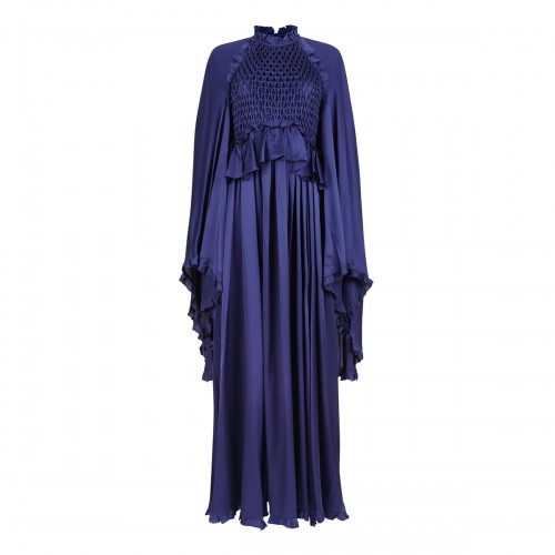 Hypnotic smocked flutter dress