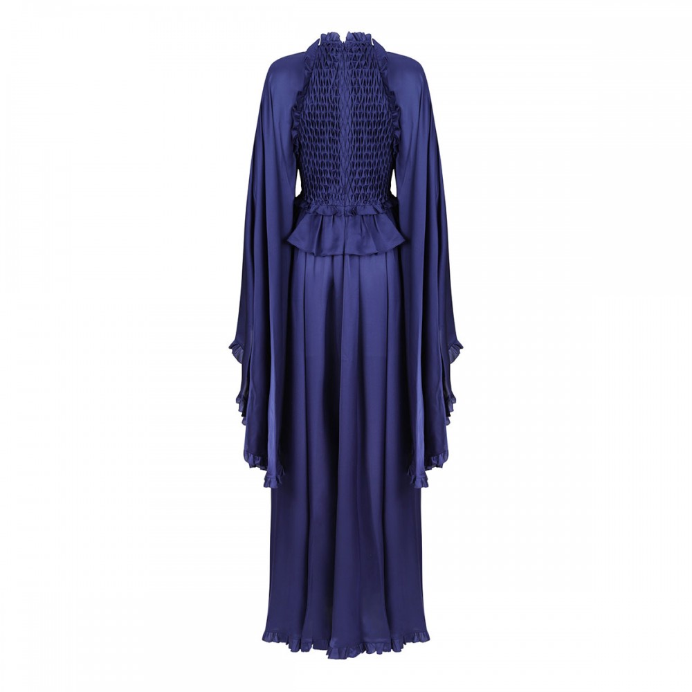 Hypnotic smocked flutter dress