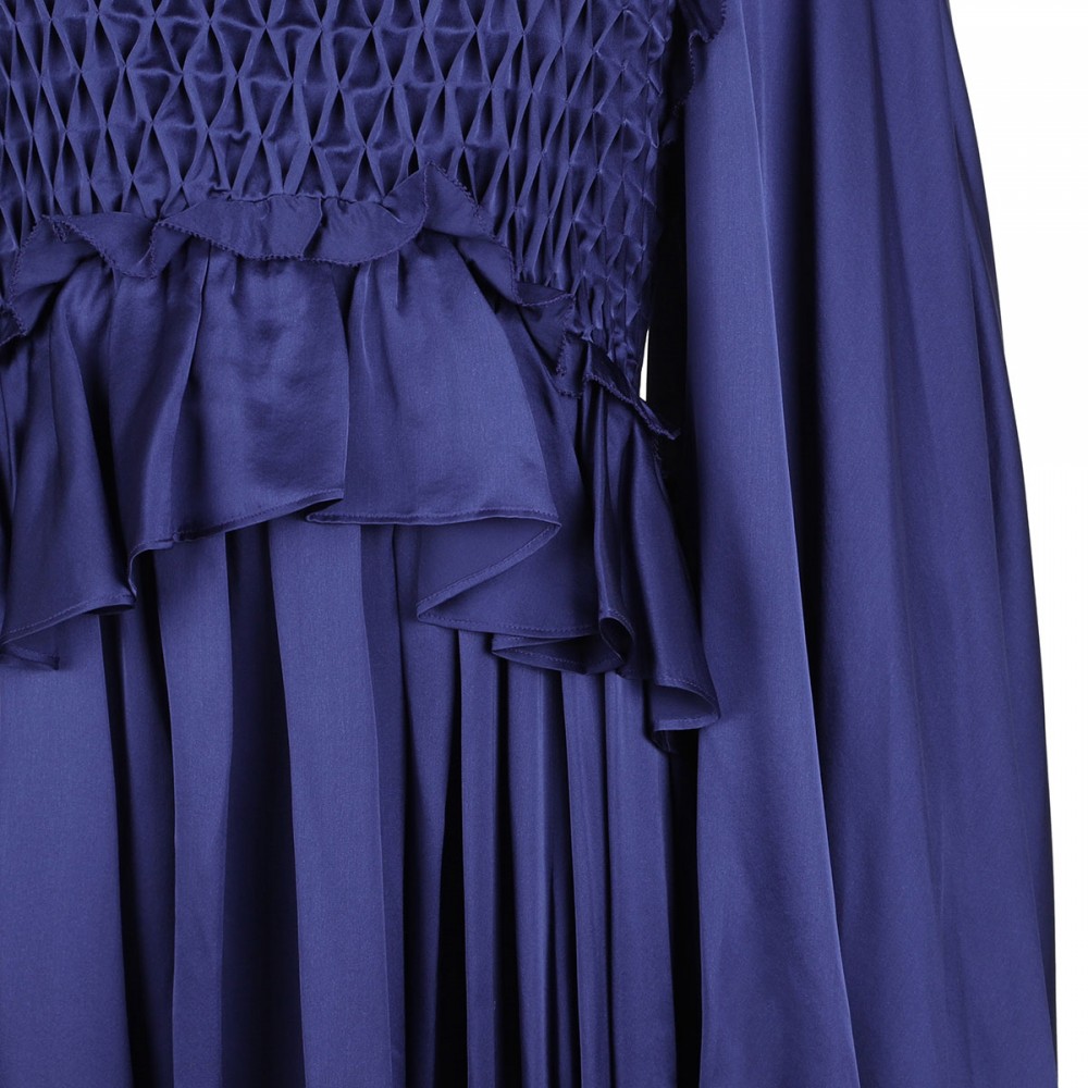 Hypnotic smocked flutter dress