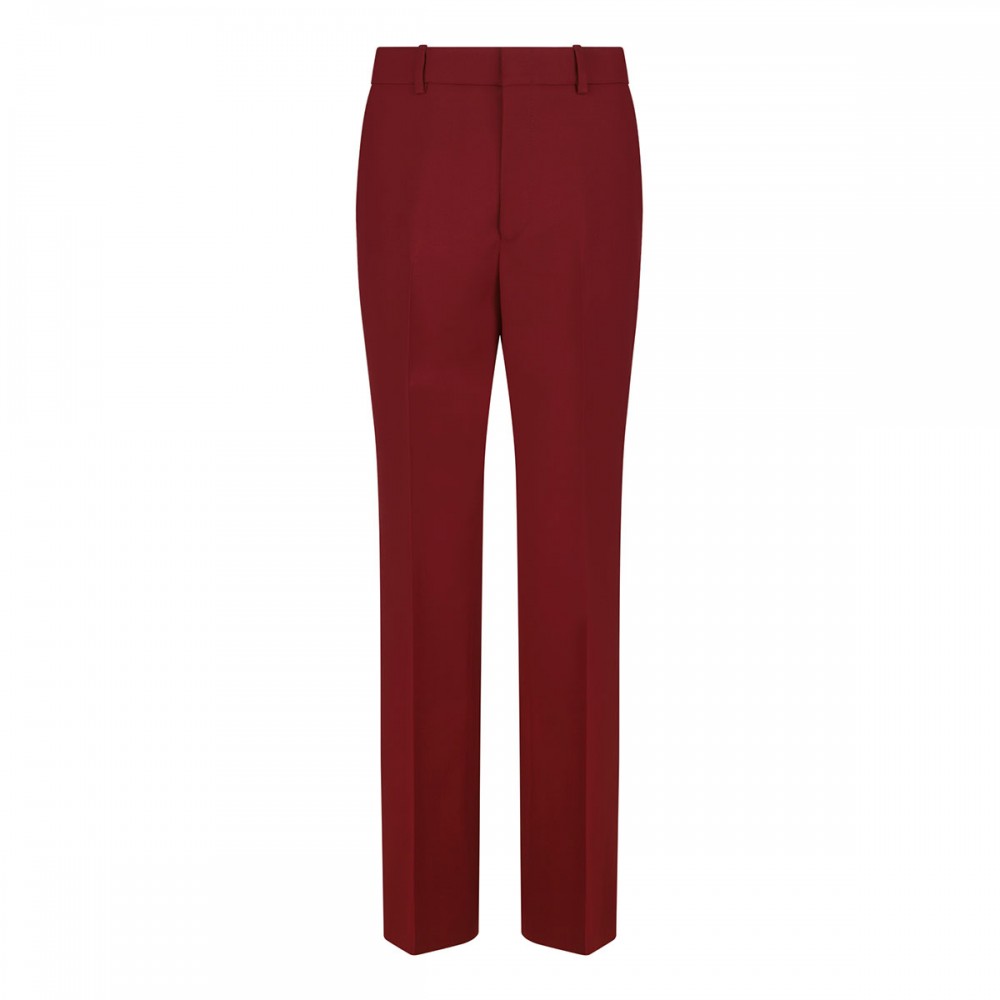 Rosso Ancora wool-silk pants