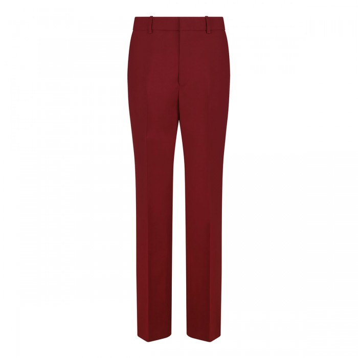 Rosso Ancora wool-silk pants