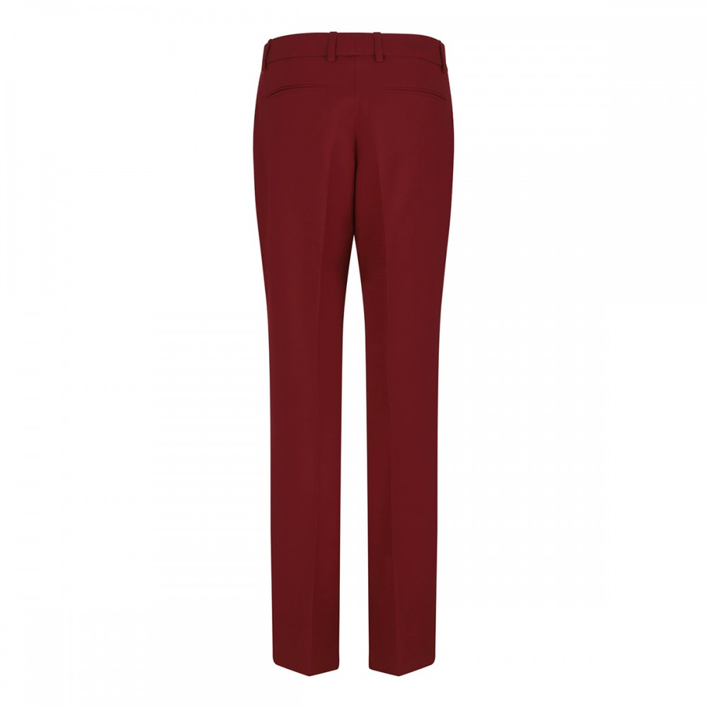 Rosso Ancora wool-silk pants