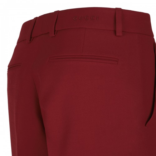 Rosso Ancora wool-silk pants 2