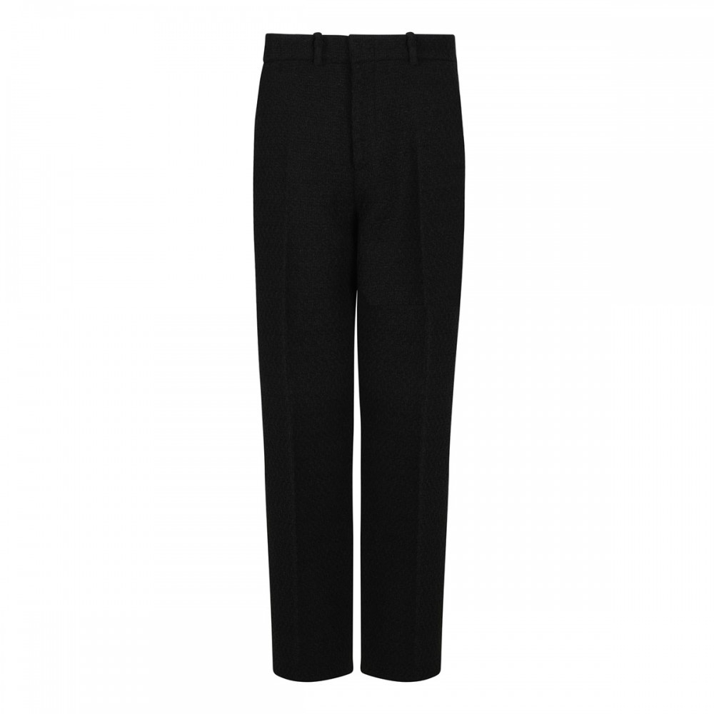 Wool tweed pants