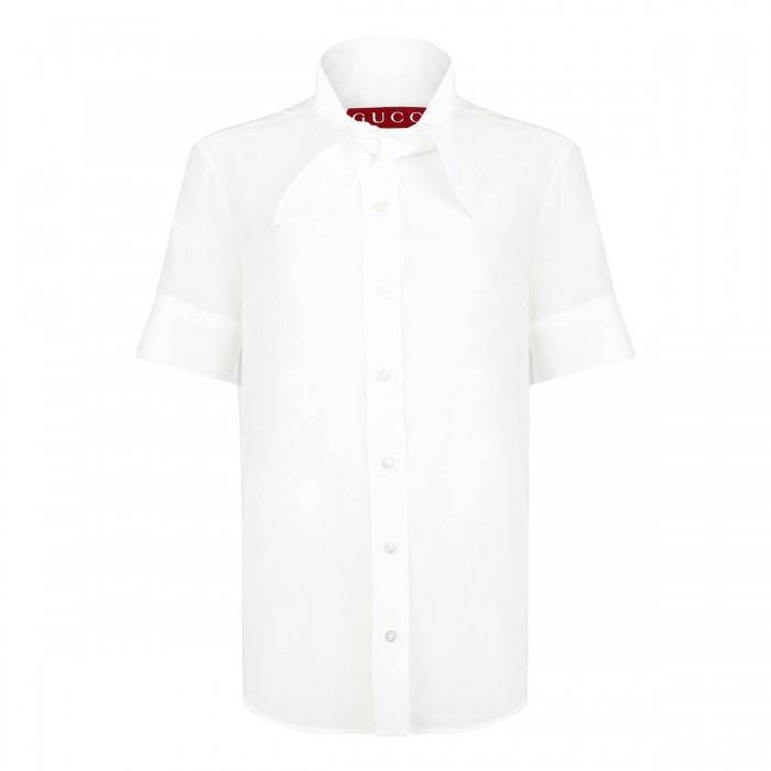 Silk crepe de chine shirt