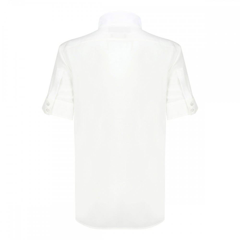 Silk crepe de chine shirt