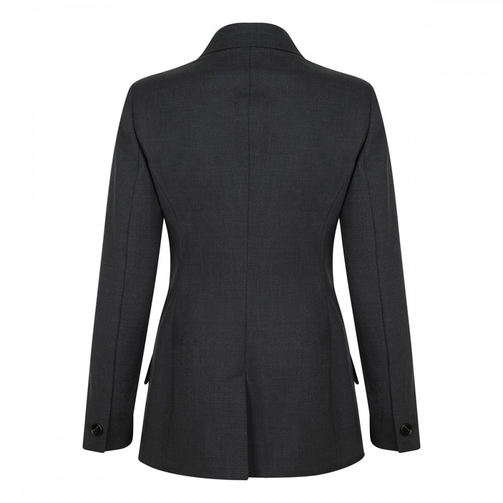 Double-breasted wool jacket