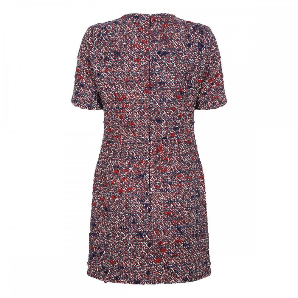 Bouclé wool dress