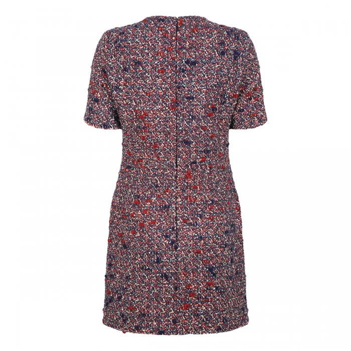 Bouclé wool dress