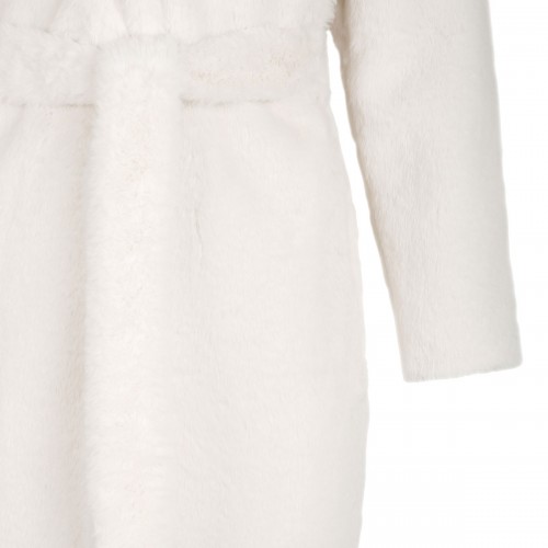 Soft faux fur long coat 2