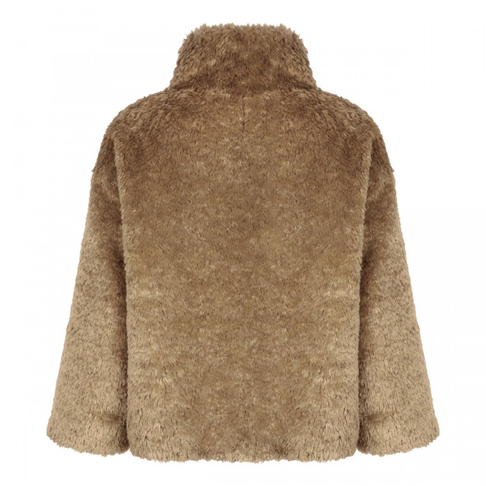 Soft faux fur jacket