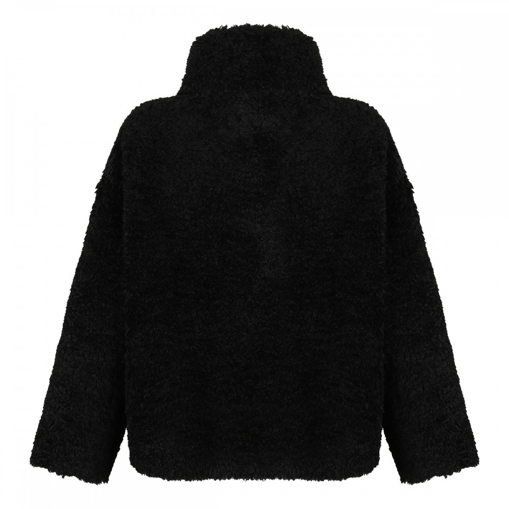 Soft faux fur jacket