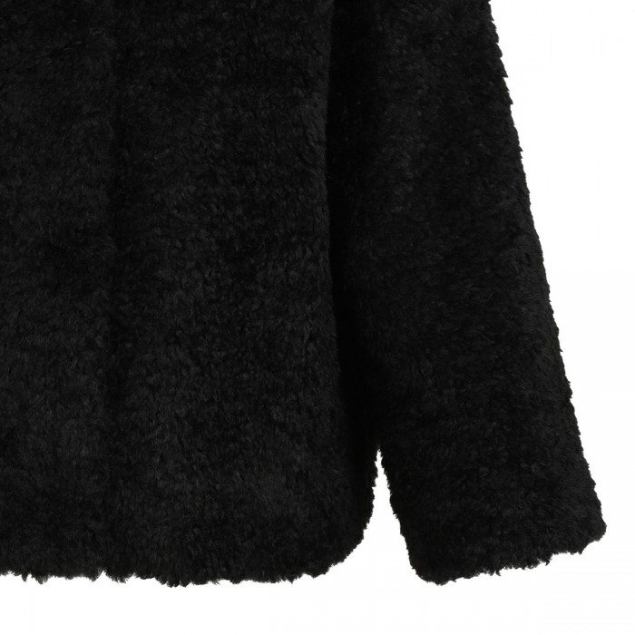 Soft faux fur jacket