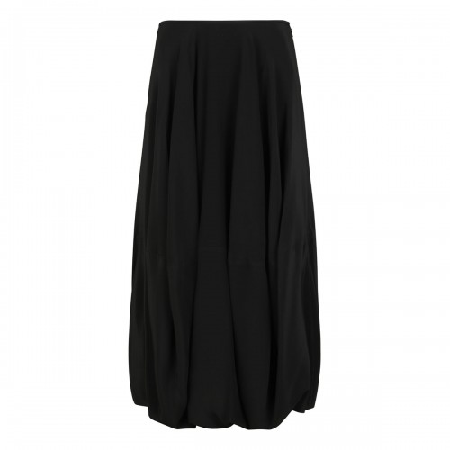 Black balloon skirt