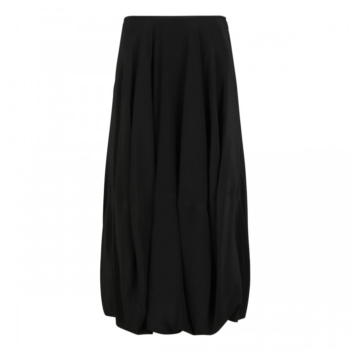 Black balloon skirt