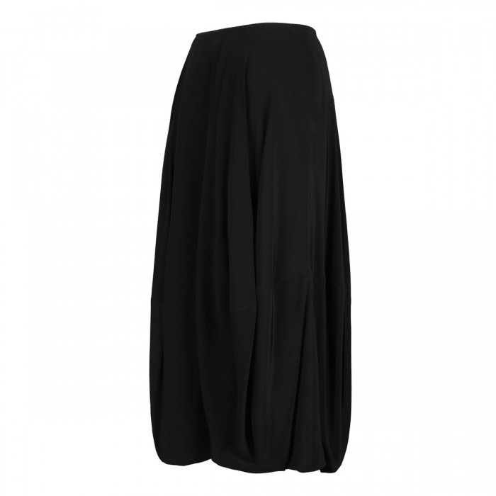 Black balloon skirt
