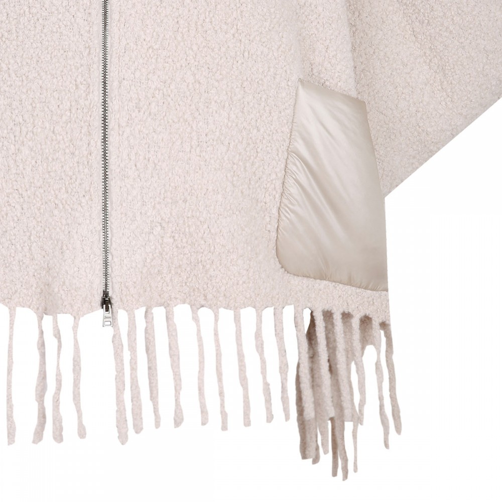 Chantilly poncho jacket