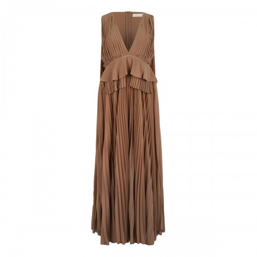 Memento pleated gown