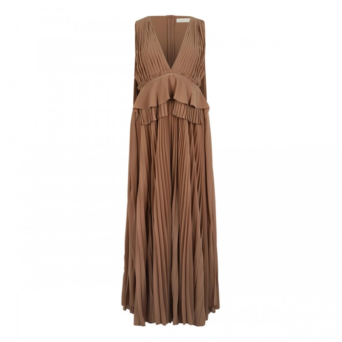 Memento pleated gown