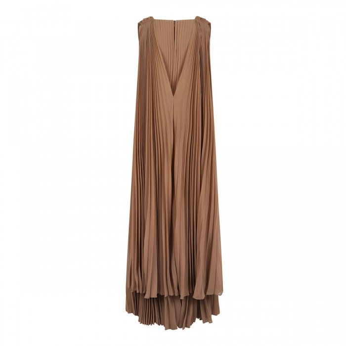 Memento pleated gown