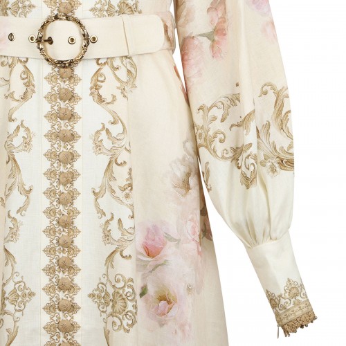 Hypnotic buttoned midi dress 2