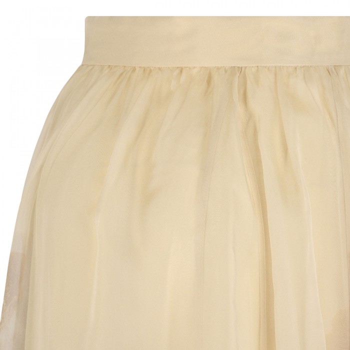 Memento organza maxi skirt
