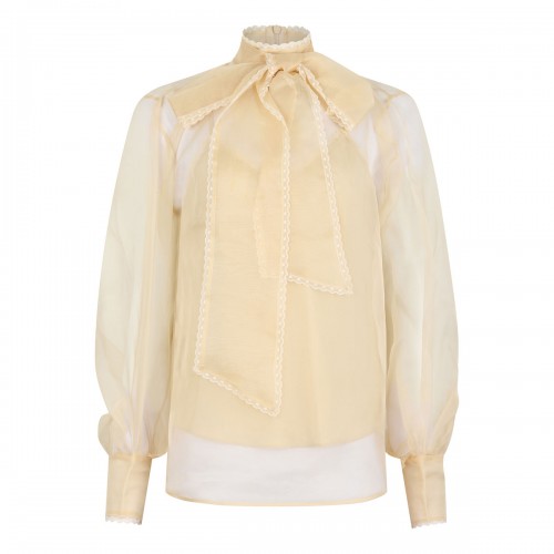 Memento organza blouse