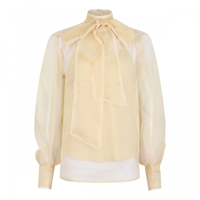 Memento organza blouse