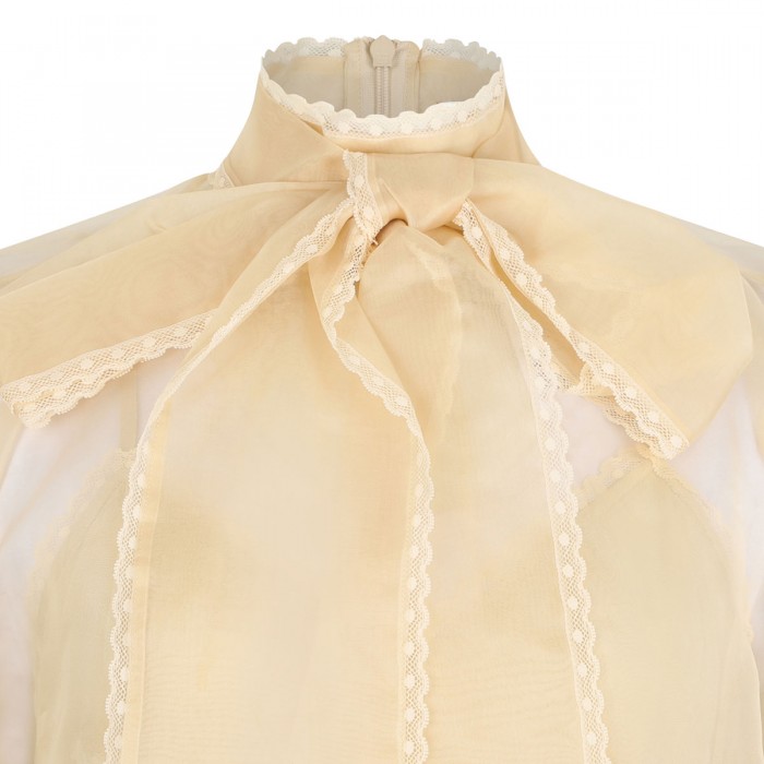 Memento organza blouse
