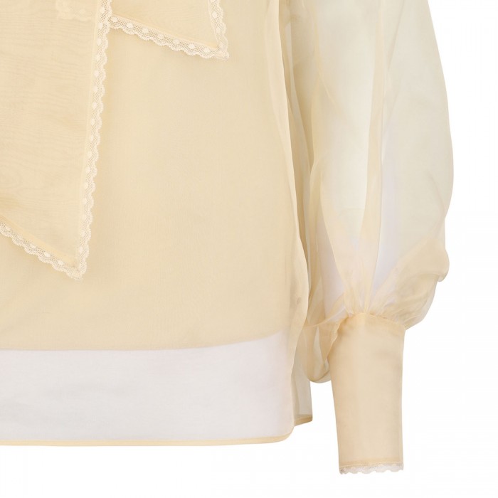 Memento organza blouse