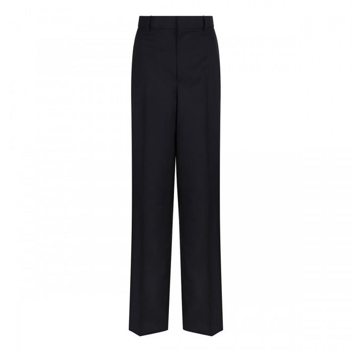 Navy wool pants