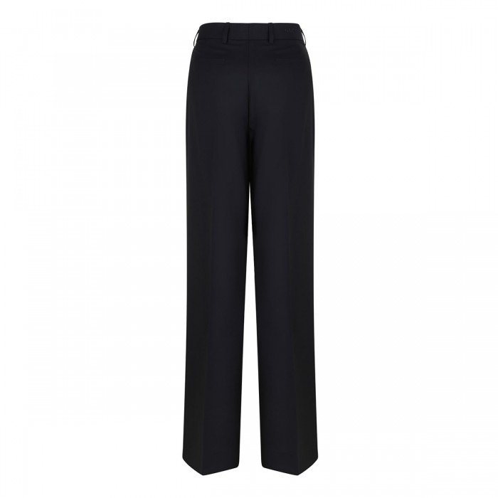 Navy wool pants