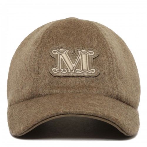 Cashmere baseball cap