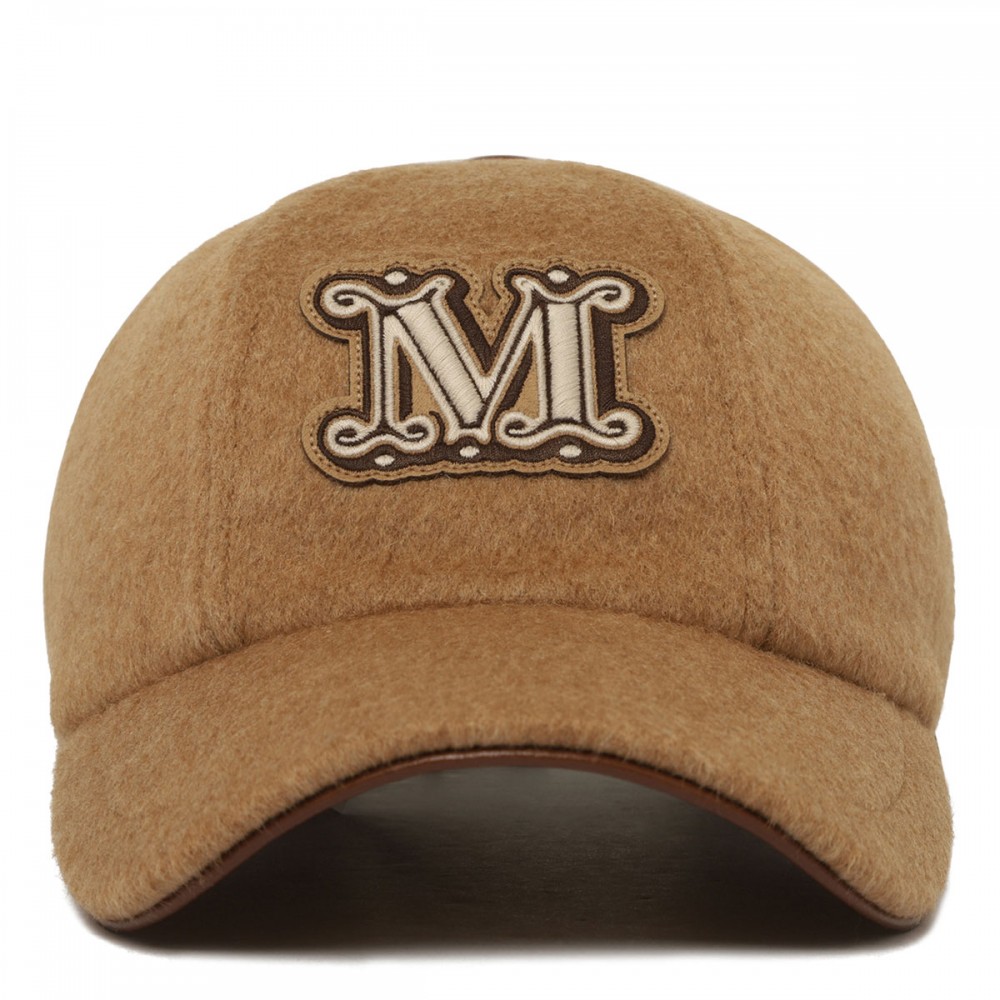 Pure camel wool cap