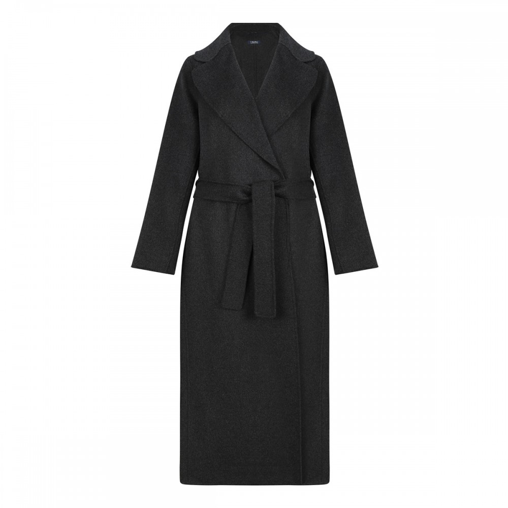 Poldo wool wrap coat