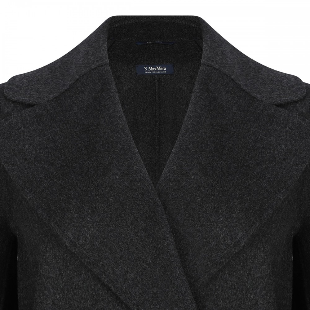 Poldo wool wrap coat