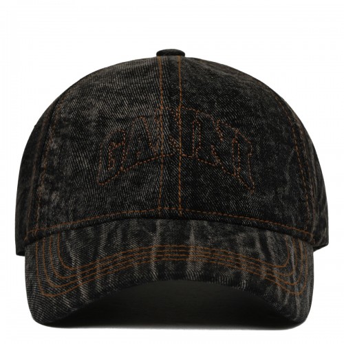 Denim cotton washed cap