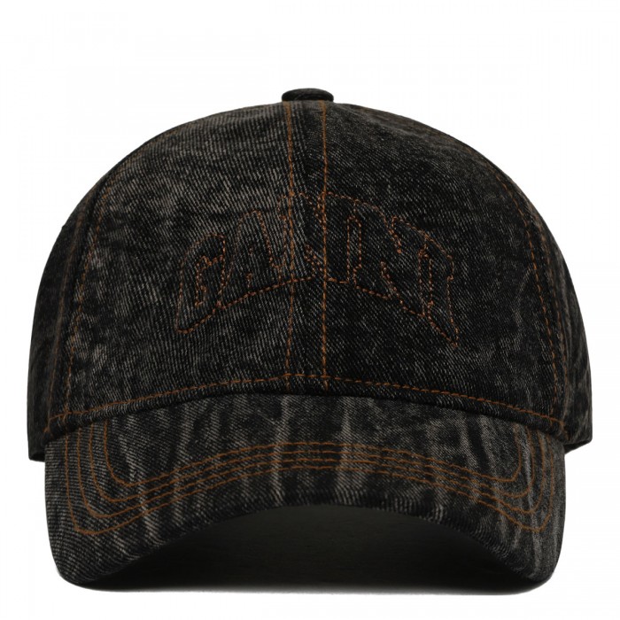 Denim cotton washed cap
