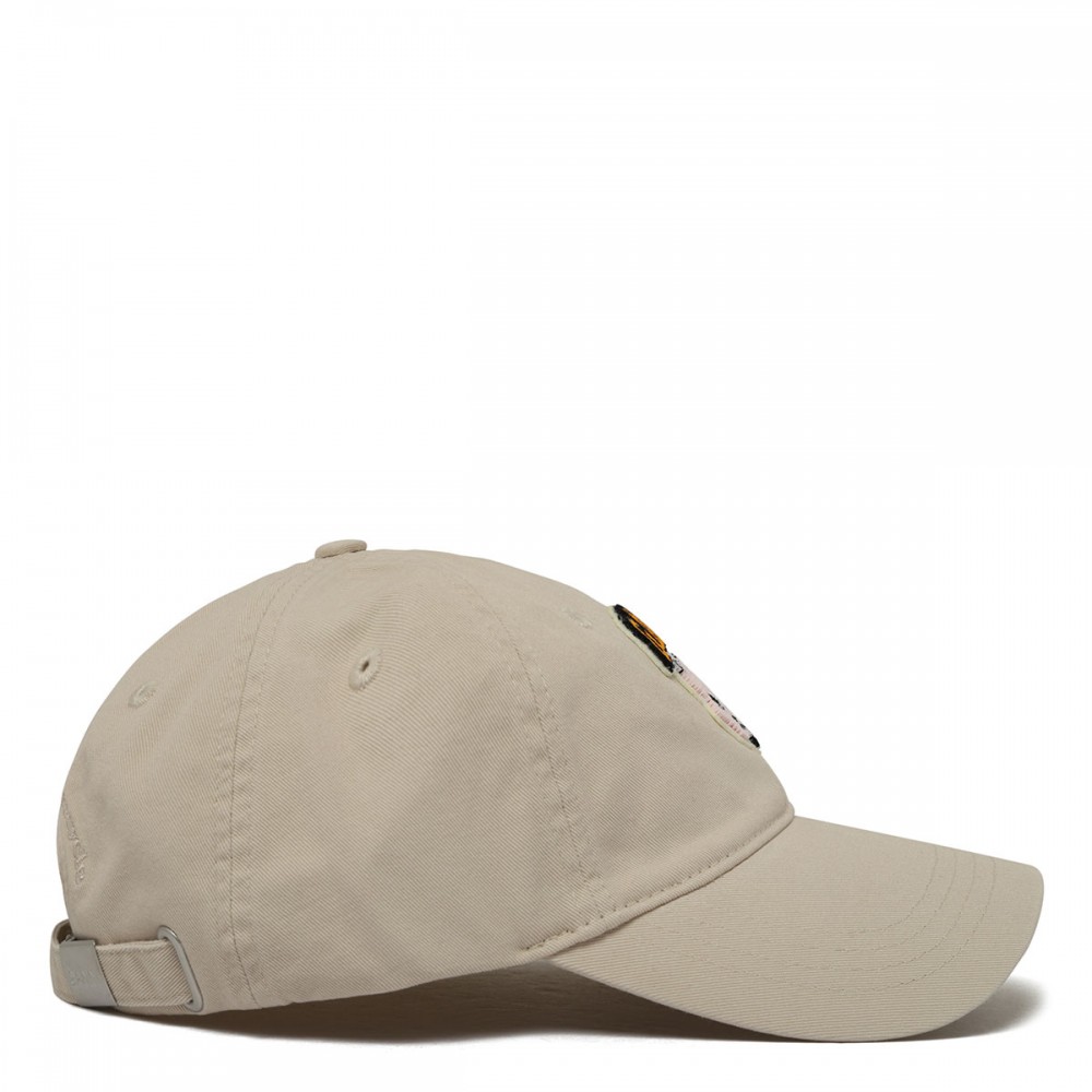 Egret hue cat canvas cap