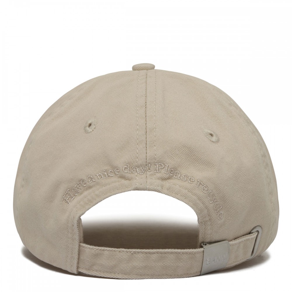 Egret hue cat canvas cap