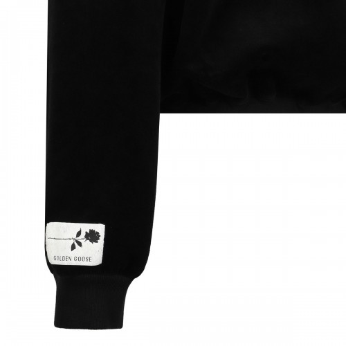 Chenille jersey hoodie 2