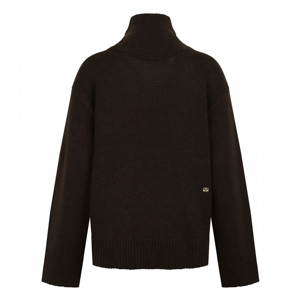 Wool and yak blend sweater