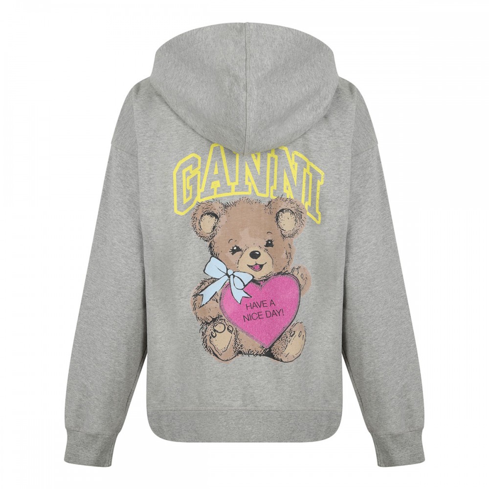 Gray Teddy hoodie