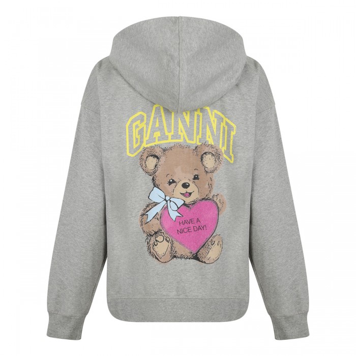 Gray Teddy hoodie